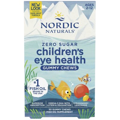 Nordic Naturals Children's Eye Health, 30 gumových bonbónů – Hledejceny.cz
