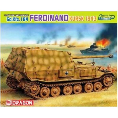 Dragon Model Kit military 6495 Sd.Kfz. 184 FERDINAND KURSK 1943 PREMIUM EDITION 1:35