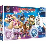 Trefl SUPER MAXI oboustranné Psí tým v akci Tlapková patrola/Paw patrol v krab. 24 dílků – Hledejceny.cz