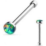 Šperky4U piercing do nosu zelený opál N0009-G – Hledejceny.cz