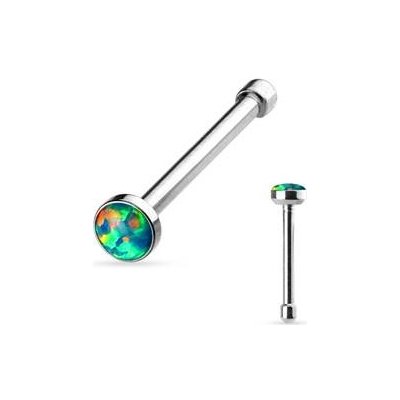 Šperky4U piercing do nosu zelený opál N0009-G – Hledejceny.cz