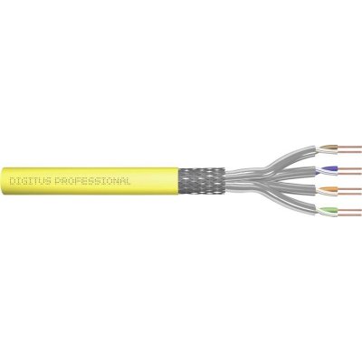 Digitus DK-1743-A-VH-1 CAT 7a S/FTP, 100m, žlutý – Zboží Mobilmania