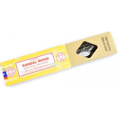 Satya Indické vonné tyčinky Sandal wood Smudge 25 g – Sleviste.cz