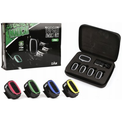 MADCAT Topcat Alarm Set 4+1 Red Green Blue Yellow – Zbozi.Blesk.cz