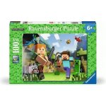 Ravensburger Minecraft 100 dílků – Sleviste.cz