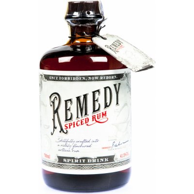 Remedy Spiced 41,5% 0,7 l (holá láhev) – Zboží Dáma