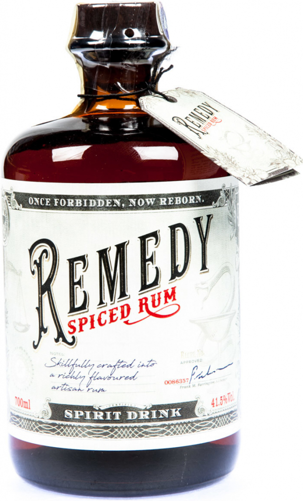 Remedy Spiced 41,5% 0,7 l (holá láhev)