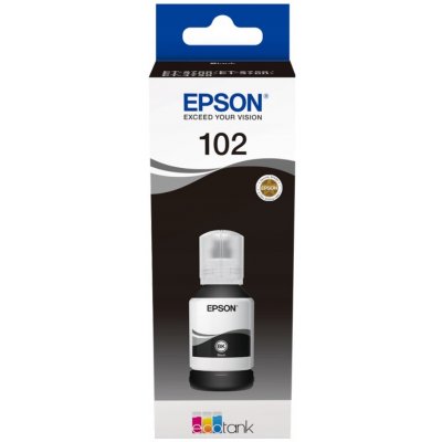 Inkoust Epson 102 Black - originální – Zboží Živě
