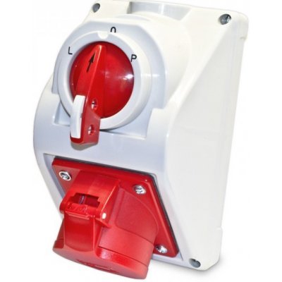 Zásuvka nástěnná průmyslová CEE - PZN 325 – Zboží Mobilmania