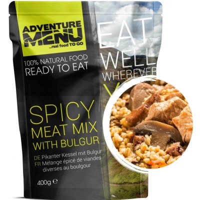 Adventure Menu Lightweight Pikantní kotlík s bulgurem 400 g – Zbozi.Blesk.cz