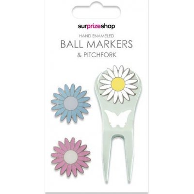 Girls Golf Ball Marker & Pitchfork Set Daisy – Zbozi.Blesk.cz