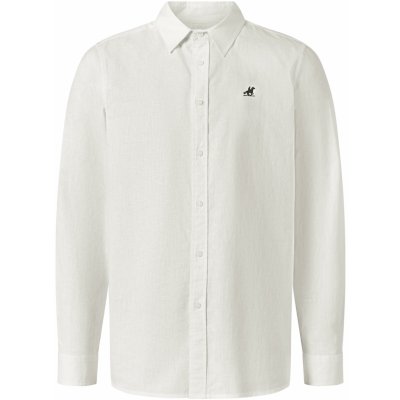 Pánská lněná košile bílá – Zboží Dáma Pánská lněná košile bílá – Zboží Dáma