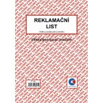 Optys 190 Reklamační list A5, propis., – Zboží Živě