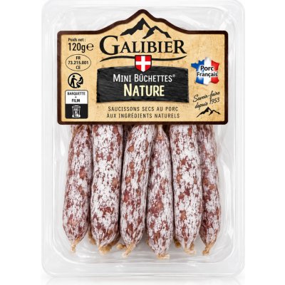 Le Galibier Nature Minisalámky 120 g – Hledejceny.cz