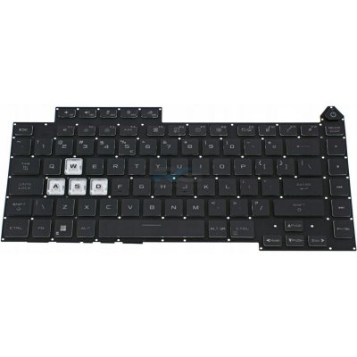 Klávesnice Asus ROG Strix G513I G513IC G513IE G513IH G513IM / RGB LED – Hledejceny.cz