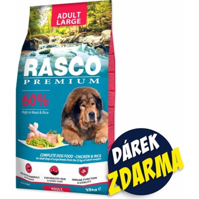 Rasco Premium Adult Large Breed 15 kg – Zboží Mobilmania