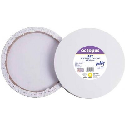 Octopus Hobby malířské plátno kruhové 280 g průměr 60 cm – Zboží Mobilmania