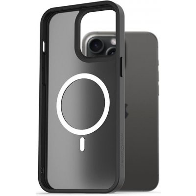 Pouzdro AlzaGuard Matte Case Compatible with MagSafe iPhone 15 Pro Max černé