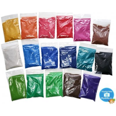 Iveta Studníková Barevný písek VELKÁ SADA 17 x 40 g – Sleviste.cz