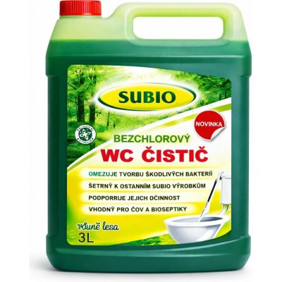 Subio Ekologický WC čistič 3 l – Zbozi.Blesk.cz