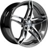 Alu kolo, lité kolo Tomason TN12 8,5x18 5x108 ET40 black polished