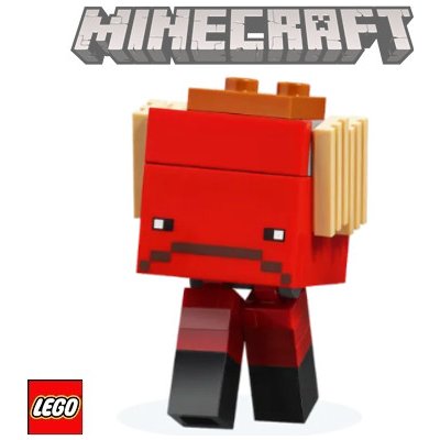 LEGO® Minecraft 21185 Figurka Strider – Zboží Mobilmania