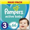 Plenky Pampers Active Baby 3 66 ks