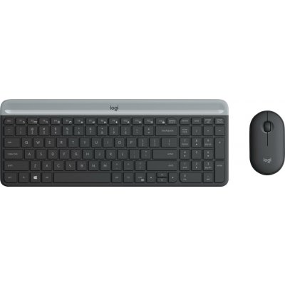 Logitech MK470 Slim Wireless Keyboard and Mouse Combo 920-009260 – Zboží Mobilmania