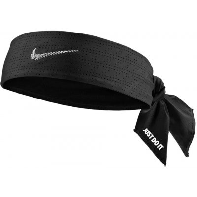 Nike Dri-Fit Head Tie Terry black/white – Zboží Mobilmania