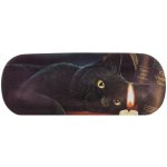 Pouzdro na brýle s kočkou a knihami - design Lisa Parker – Zbozi.Blesk.cz