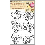 Anděl Předloha k barvám na sklo 1558 vyvýšená kontura – Sleviste.cz