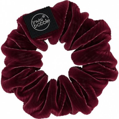 INVISIBOBBLE SPRUNCHIE Red Wine Is Fine - Látková gumička do vlasů - vínově červená – Hledejceny.cz