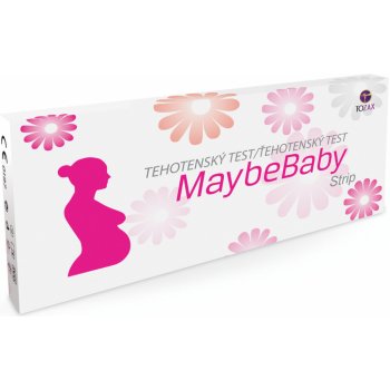 MaybeBaby strip 2v1 těhotenský test pásek 2 ks