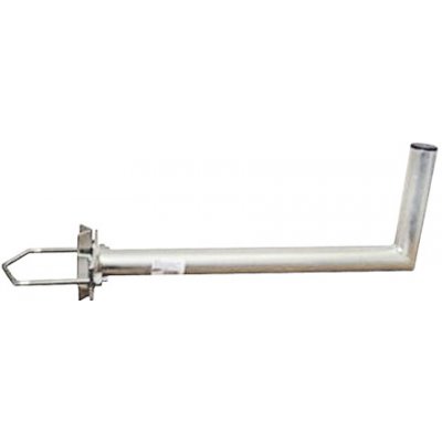 Anténní držák 50cm na stožár s vinklem, rozteč třmenu 100mm, trubka 42/2mm, výška 16cm žár. – Zboží Živě