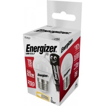 Energizer LED žárovka Globe 3,4W Eq 25W E27 S8836 Teplá bílá