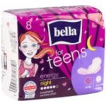 Bella For Teens Ultra Energy Night dámské vložky 8 ks – Hledejceny.cz