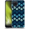 Pouzdro a kryt na mobilní telefon Samsung Pouzdro Head Case Samsung Galaxy A12 TLAPKY MODRÉ