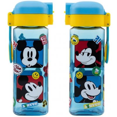 STOR Láhev na pití Mickey Mouse Fun s bezpečnostním uzávěrem 550 ml – Zbozi.Blesk.cz