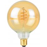 NEDIS LED žárovka E27/ G125/ 3,8 W/ 220 V/ 250 lm/ 2100 K/ stmívatelná/ extra teplá bílá/ retro styl – Hledejceny.cz