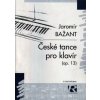 Noty a zpěvník České tance pro klavír op. 13