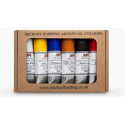 Michael Harding Introductory olejové barvy 6 x 40 ml – Sleviste.cz