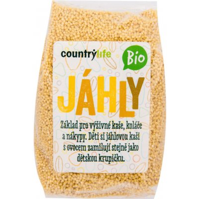 Country Life Jáhly bez příchutě 0,5 kg – Zboží Dáma