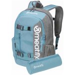 Meatfly Basejumper Grey Heather / Aqua Šedá 22 l – Zboží Mobilmania
