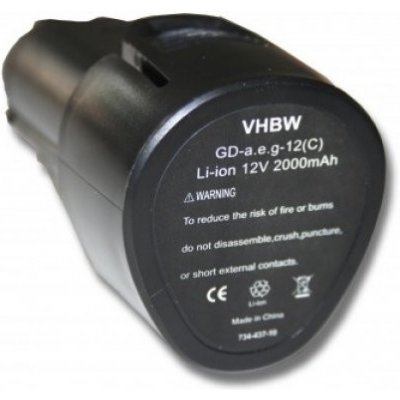 VHBW AEG L1215 / L1215R, 12 V, 2.0 Ah - neoriginální – Hledejceny.cz