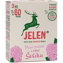 Jelen prací prášek s vůní šeříku 3 kg