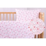 Jan povlečení Slon bílé červené růžové 60 x 40 cm – Hledejceny.cz