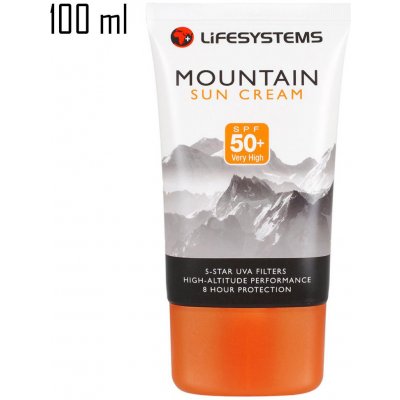 Lifesystems Mountain opalovací krém SPF50+ 100 ml – Zboží Mobilmania