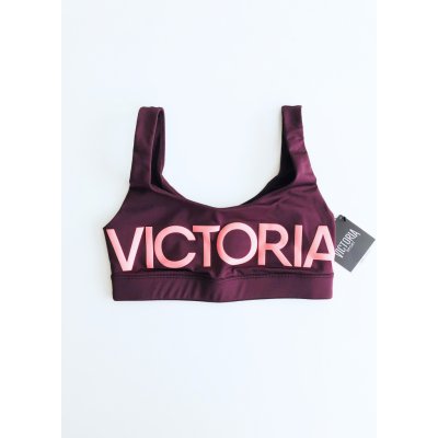 Victoria's Secret Logo pohodlná vínová z kolekce Victoria Sport Vínová – Zboží Mobilmania