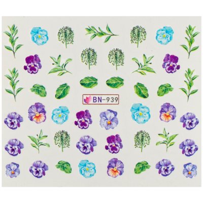 BIO nails Vodolepka BN 939 květy a listy – Hledejceny.cz