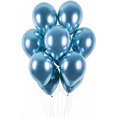 Balónky Gemar Shiny modré 13" – Zboží Dáma